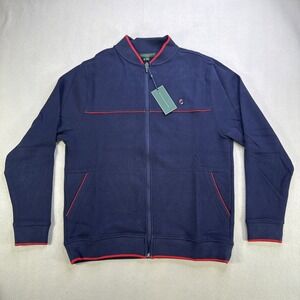 Extracurricular Full Zip‎ Jacket Men's Med Maritime Blue NWT Golf Tennis Comfort